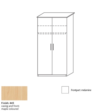 System 300 2 door wardrobe 8344