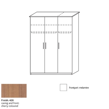 system 300 3 door wardrobe 8345