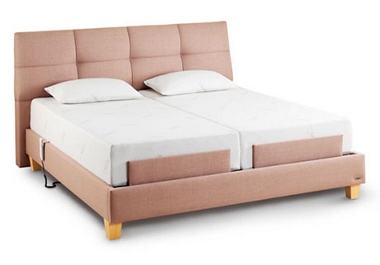 Othello Adjustable 5`(king size) bedstead with 15cm mattresses