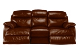 Torino 3 seater sofa with manual recliners
