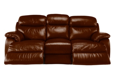 Torino 3 seater sofa with power recliners