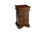 Toulouse 3+1 drawer bedside chest