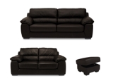 Valerio GREAT DEAL!  3 seater plus 2 seater sofa offer with footstool