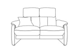 Vito by Schillig 2 seater sofa