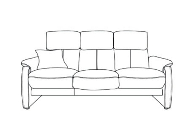 Vito by Schillig 3 seater sofa