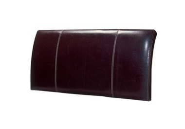 leather and Oak 4` (135cm) headboard