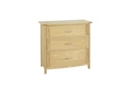 3 drawer wide chest