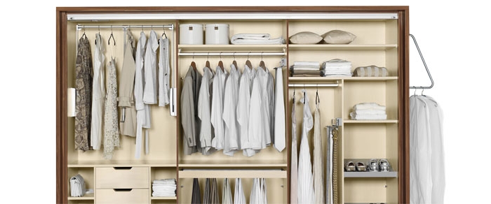 Wardrobe Interior Options Range