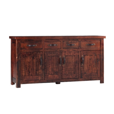 zanzibar 4 door/4 drawer sideboard