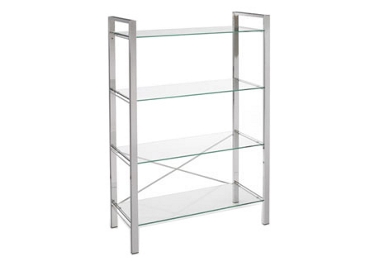 Ziva 4 shelf bookcase