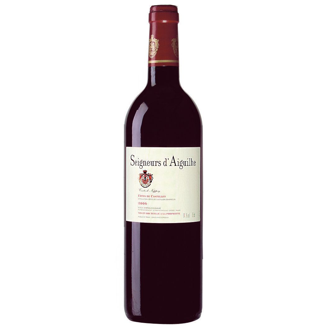 Seigneurs d'Aiguilhe 2005 Côtes de Castillon, Bordeaux, France