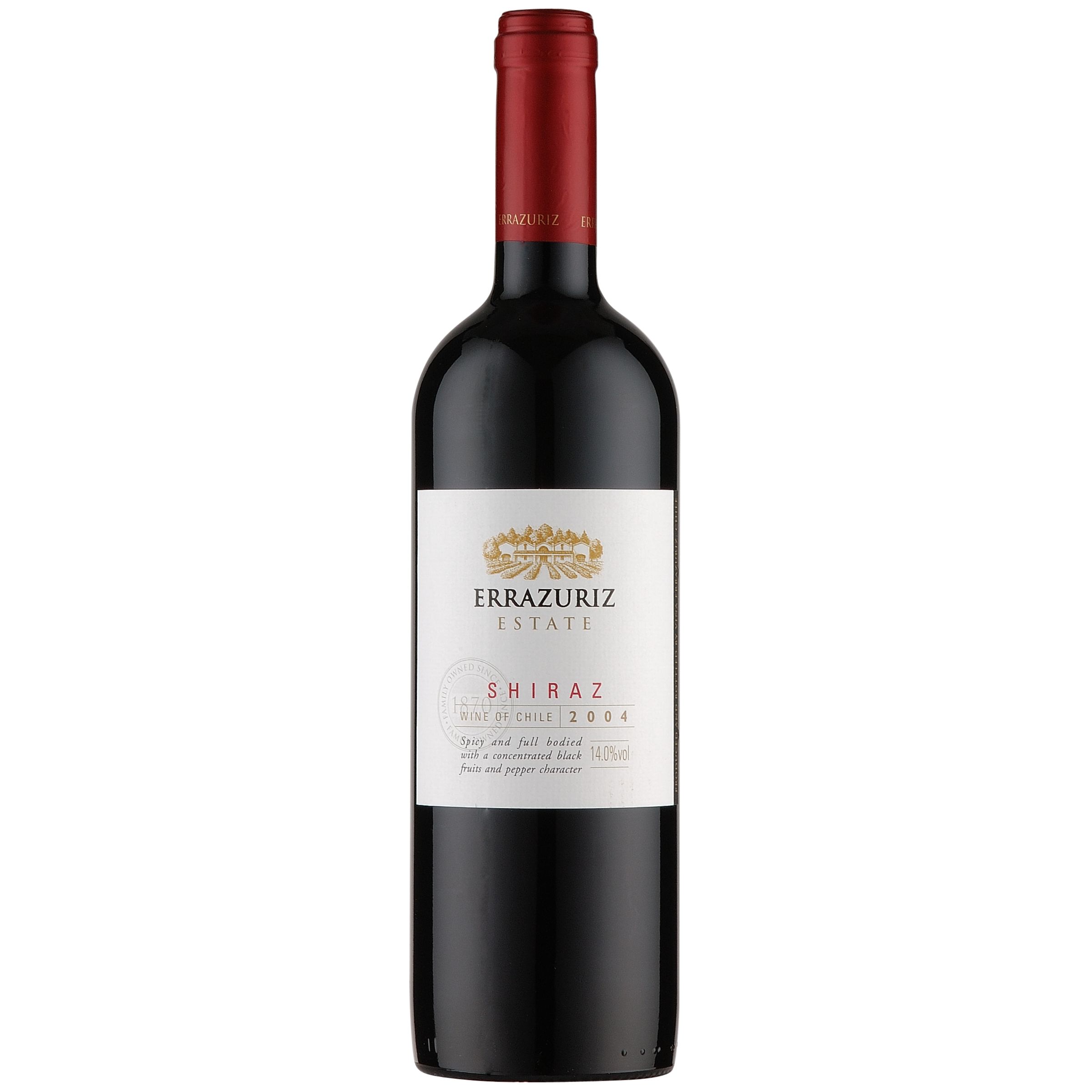 Errazuriz Estate Shiraz 2008 Aconcagua Valley, Chile