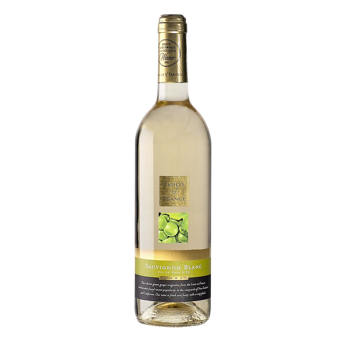 Fruits of France Sauvignon Blanc 2007 Vin de Pays d'Oc, South of France
