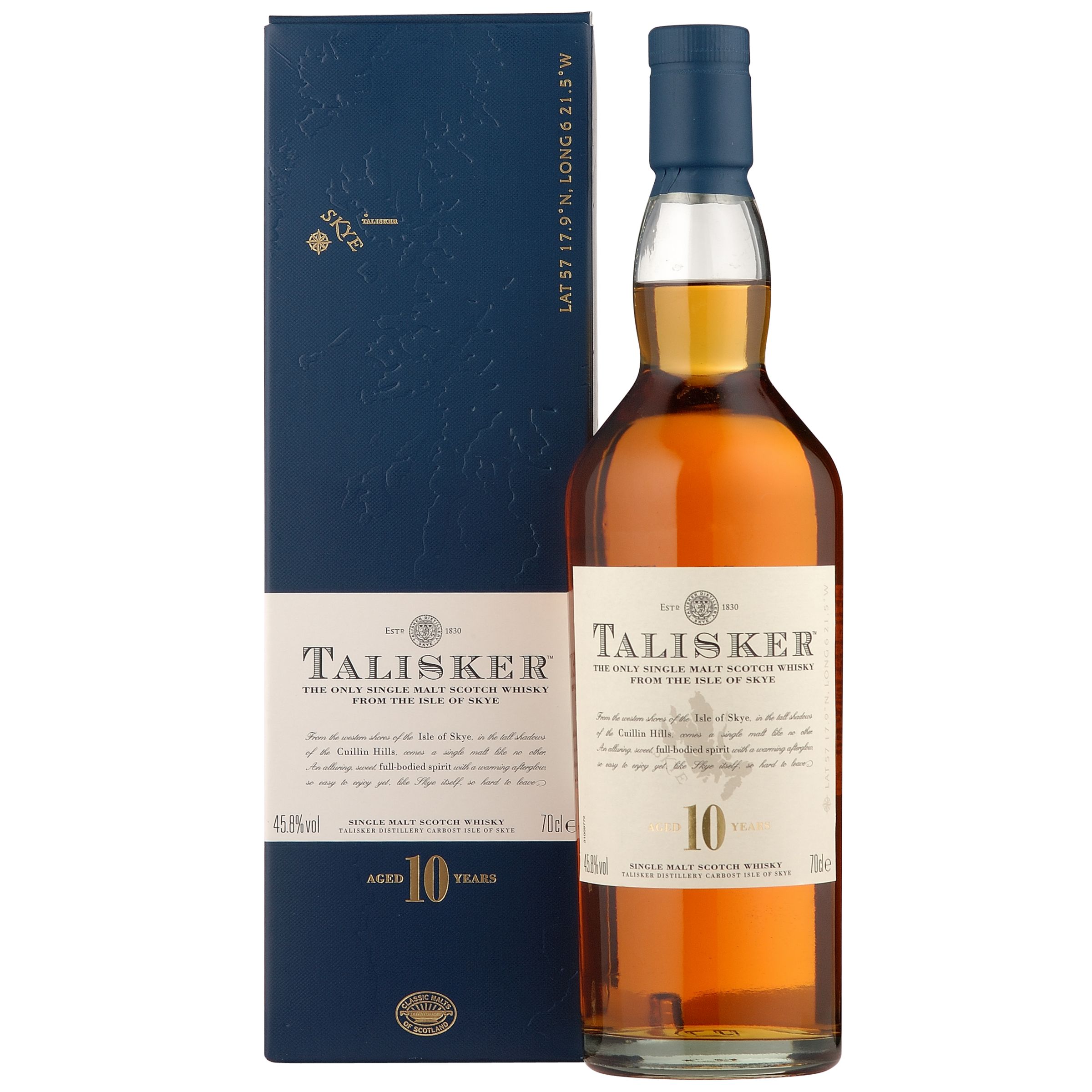 Talisker Skye 10-Year-Old Malt Whisky