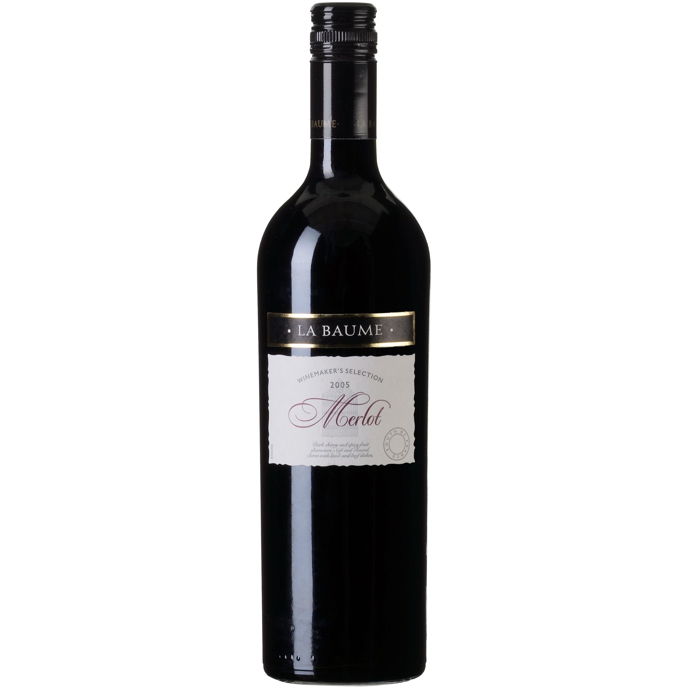 La Baume Merlot 2007 Vin de Pays d'Oc, South of France