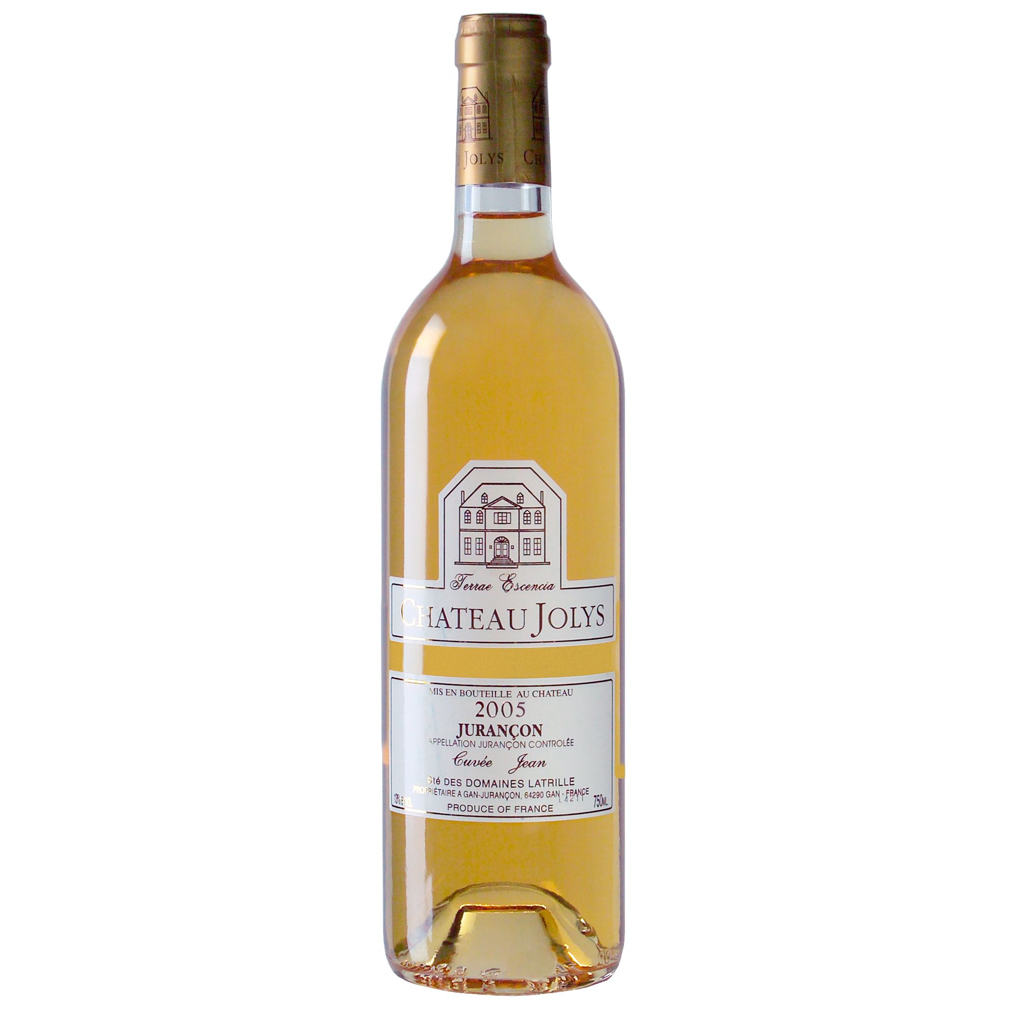 Château Jolys Cuvée Jean 2005 Jurançon, South of France (sweet)