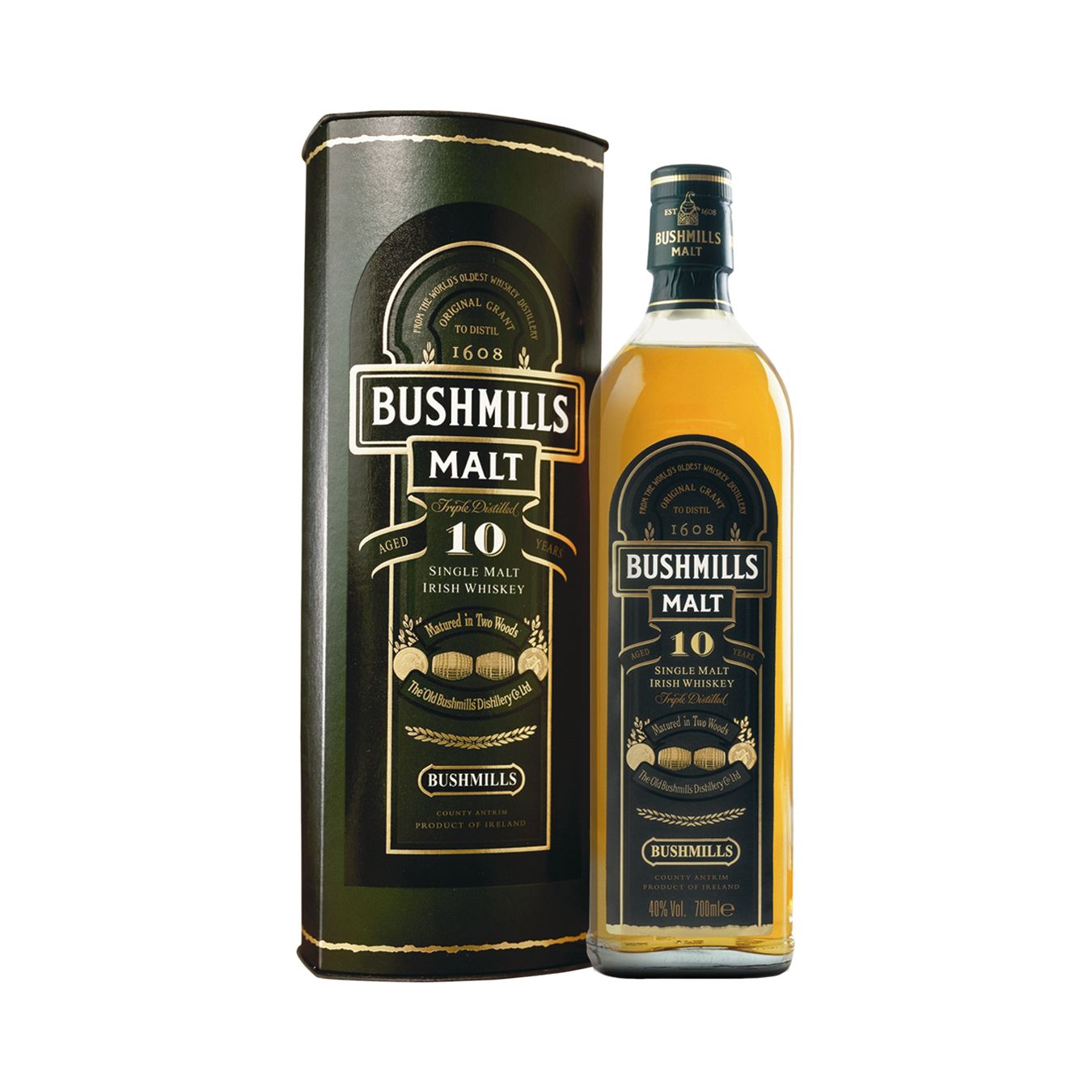 Bushmills 10-Year-Old Irish Whiskey
