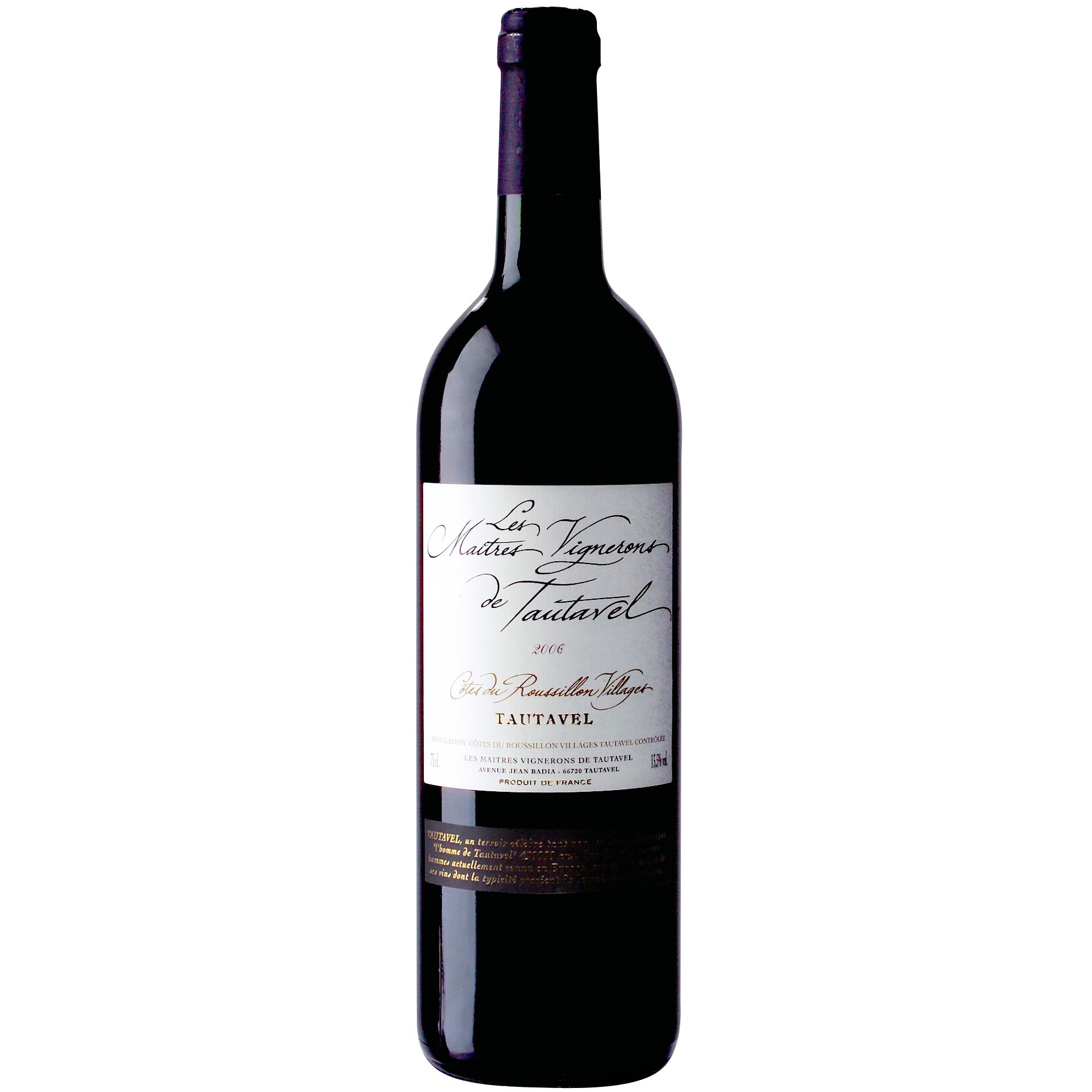 Les Maîtres Vignerons 2006 Côtes du Roussillon, South of France