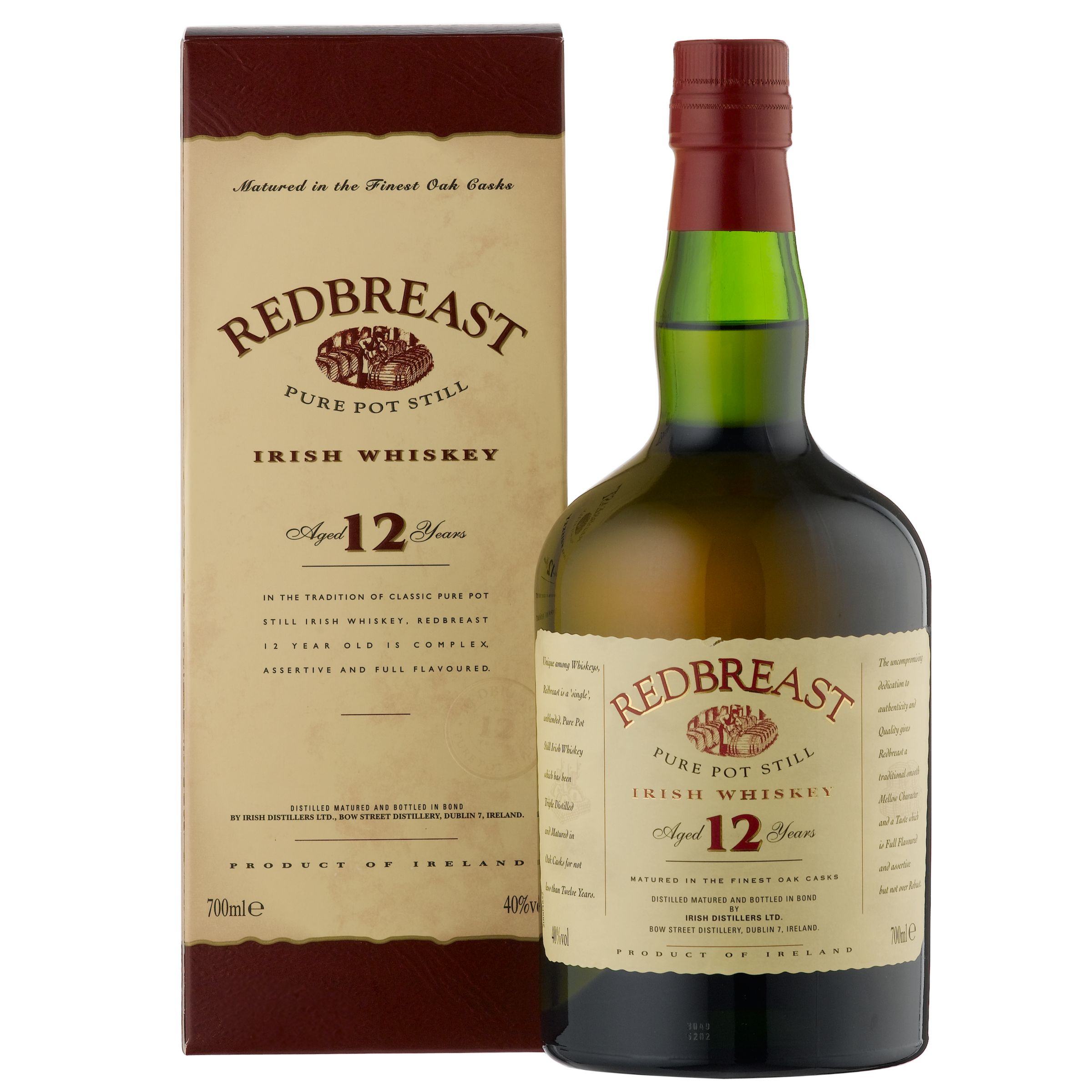Jameson Redbreast 12-Year-Old Irish Whiskey