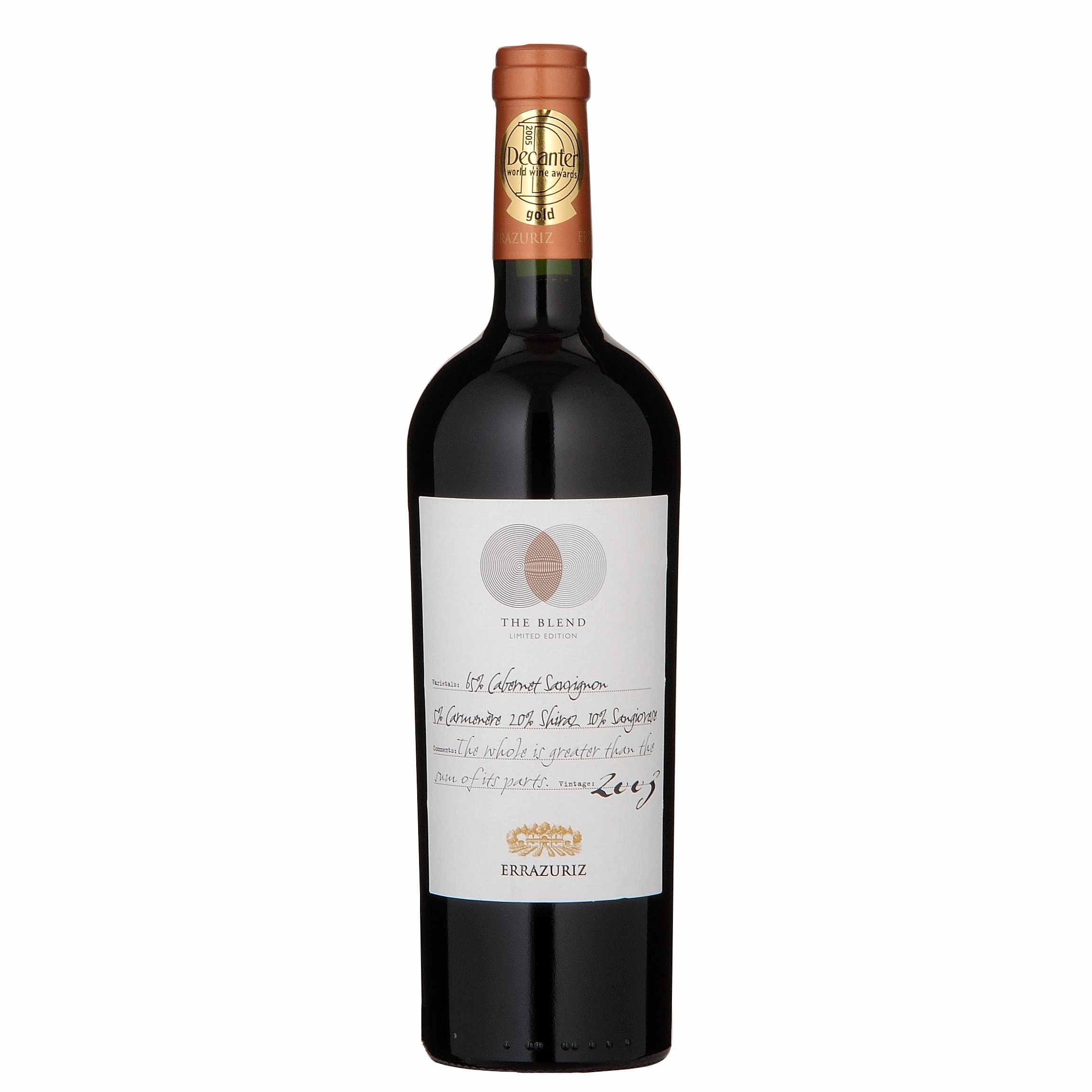 Errazuriz The Blend Limited Edition 2005 Aconcagua Valley, Chile