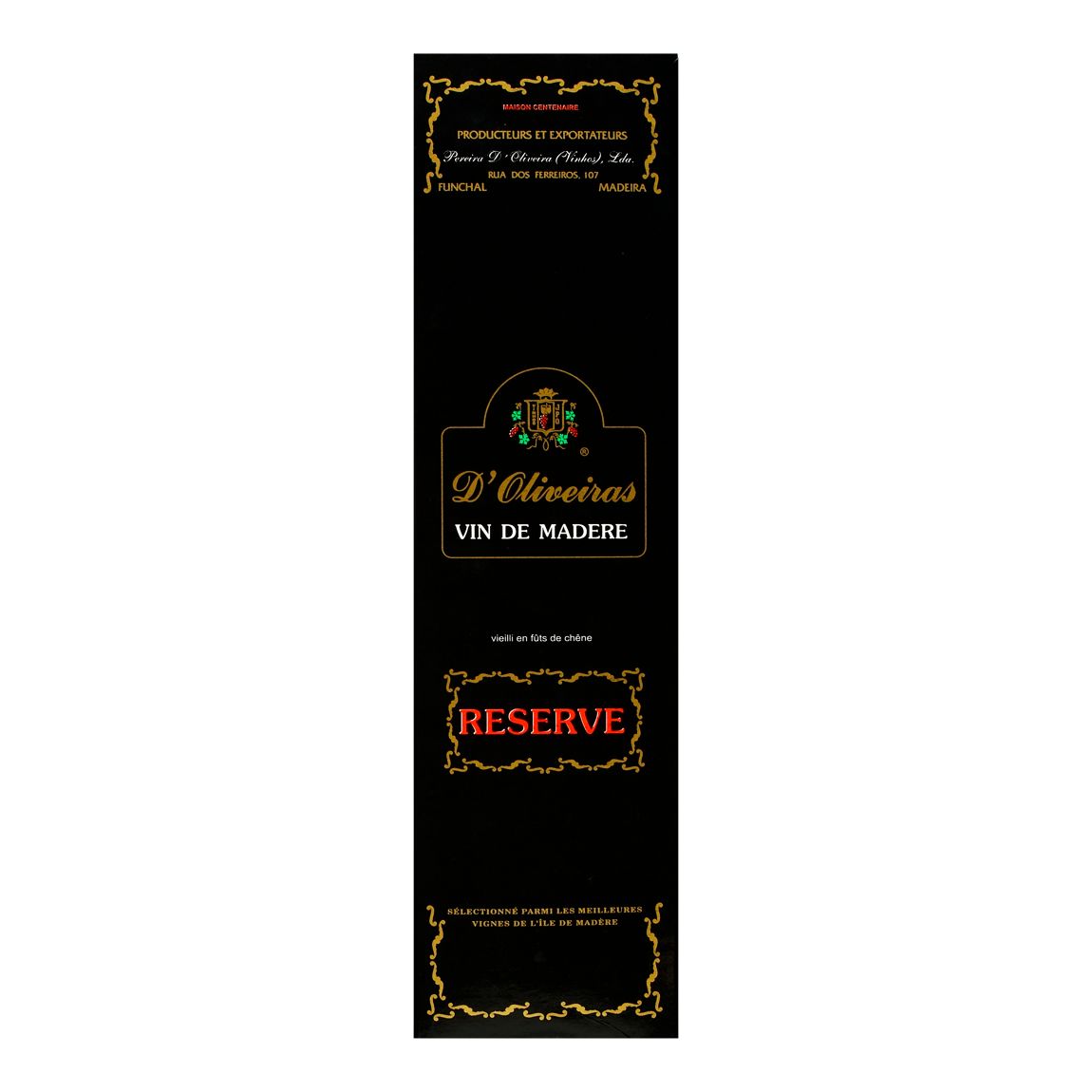 D'Oliveiras Reserva 1966 Verdelho Madeira Single Bottle Gift