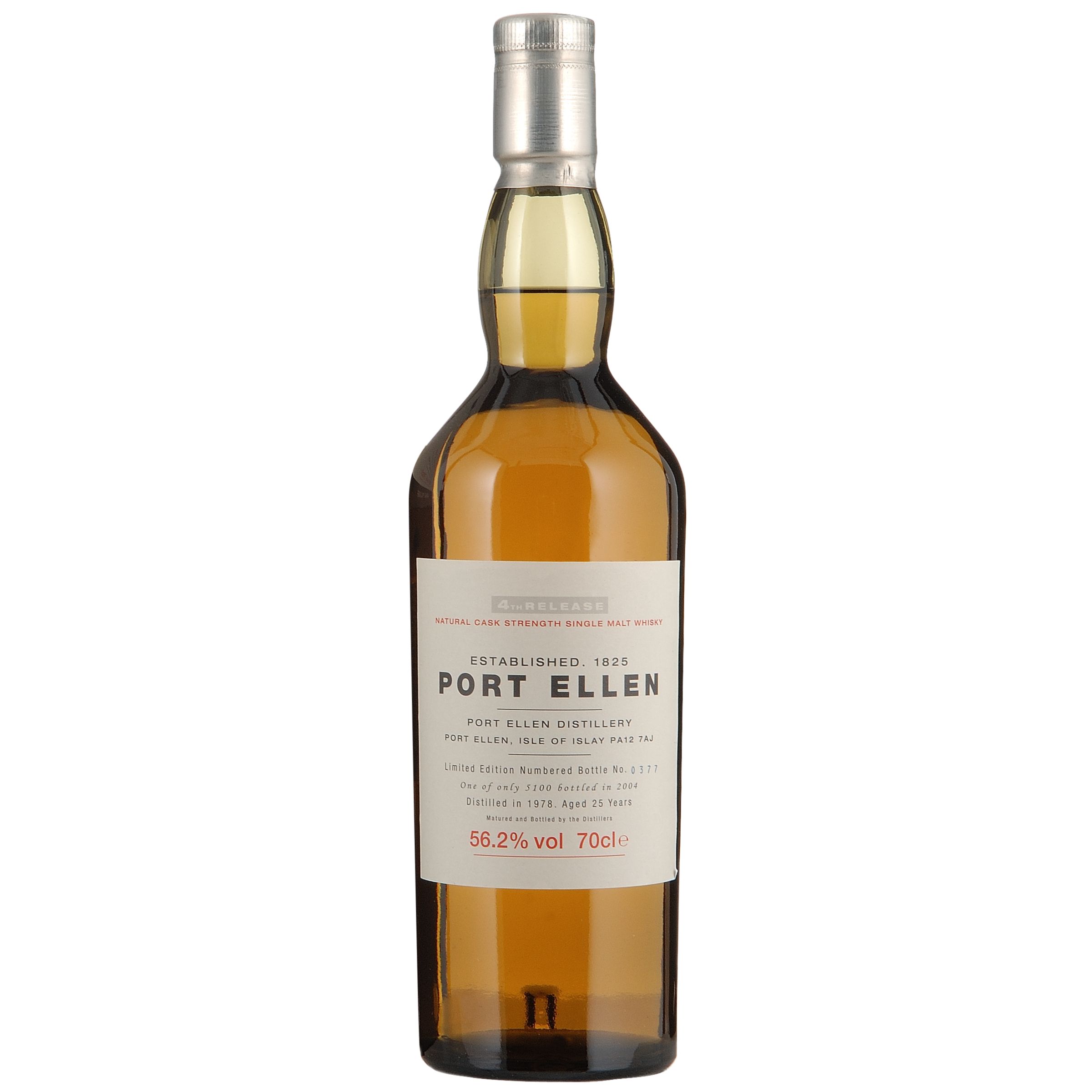 Port Ellen 24-Year-Old Islay Malt Whisky Single Bottle Gift