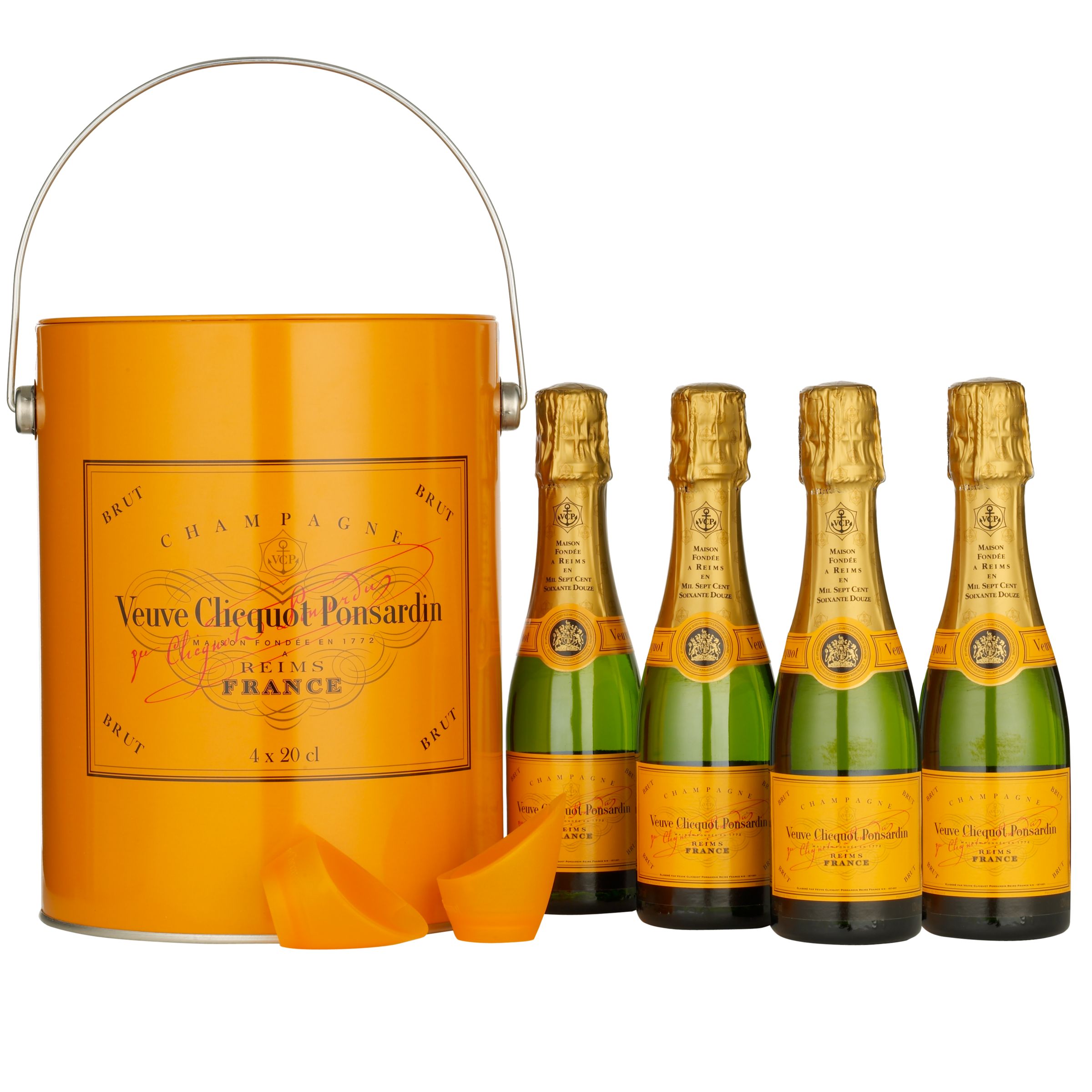 Veuve Clicquot Paint Box Gift 4 x 20cl 
