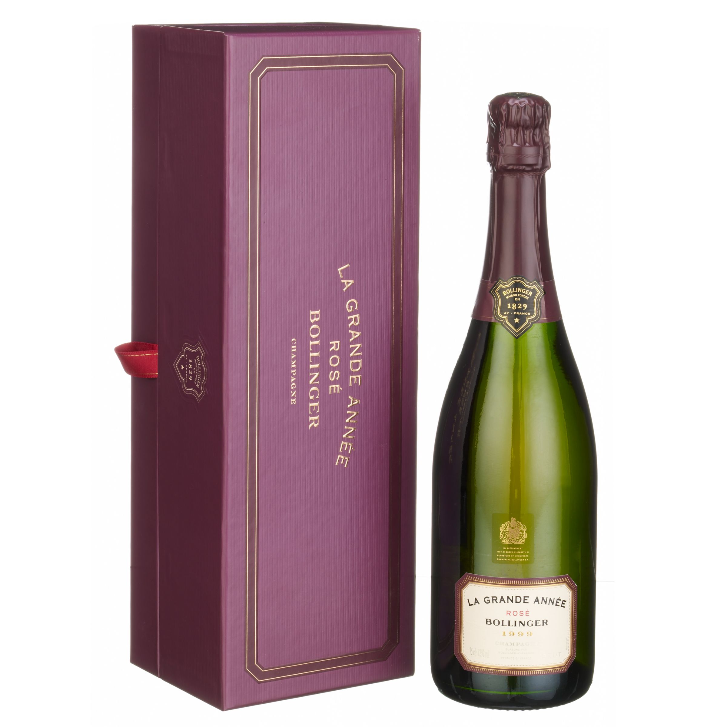 Bollinger Grande Année Rosé 1999 Vintage Champagne Gift