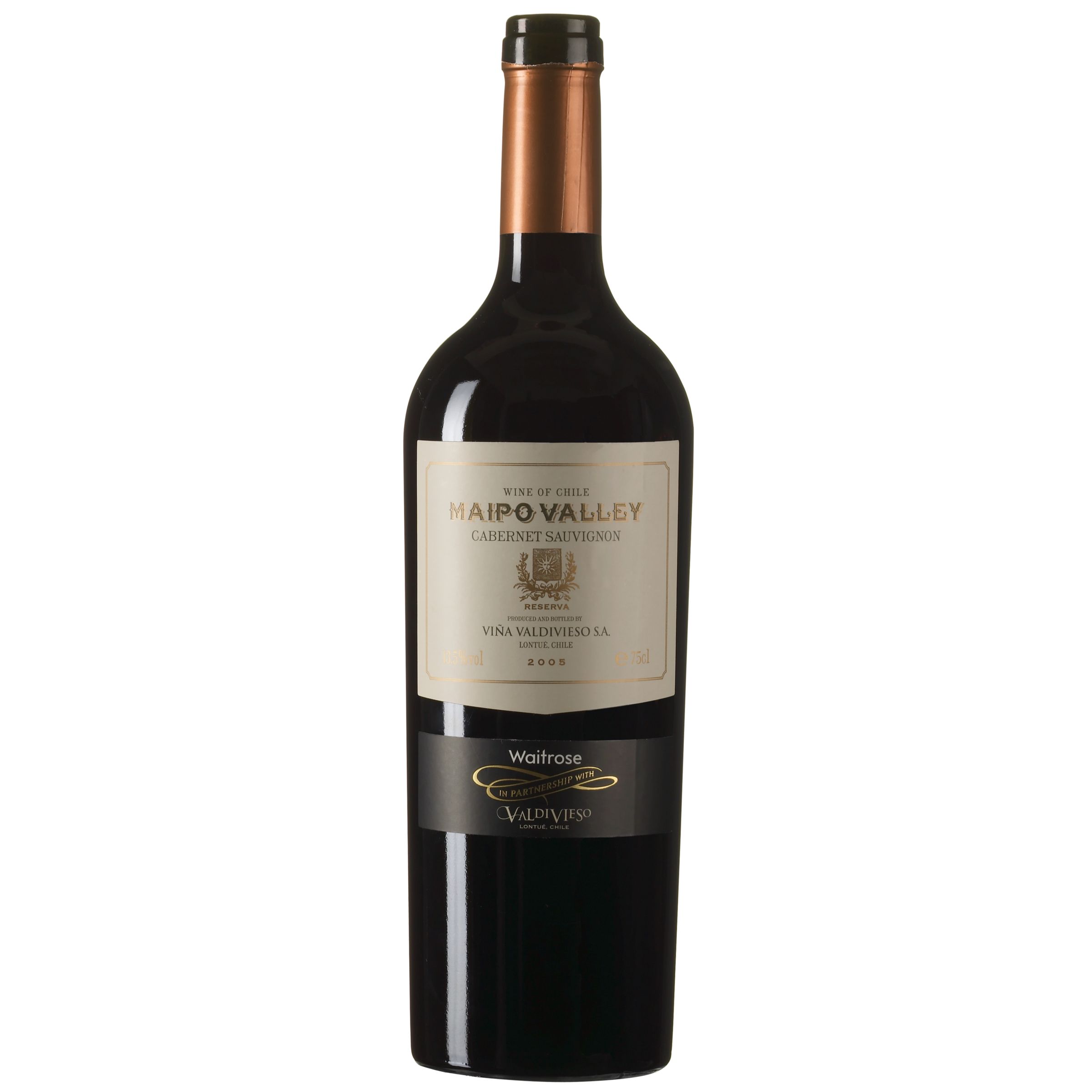 Waitrose Reserva Cabernet Sauvignon, Viña Valdivieso 2006 Maipo Valley, Chile