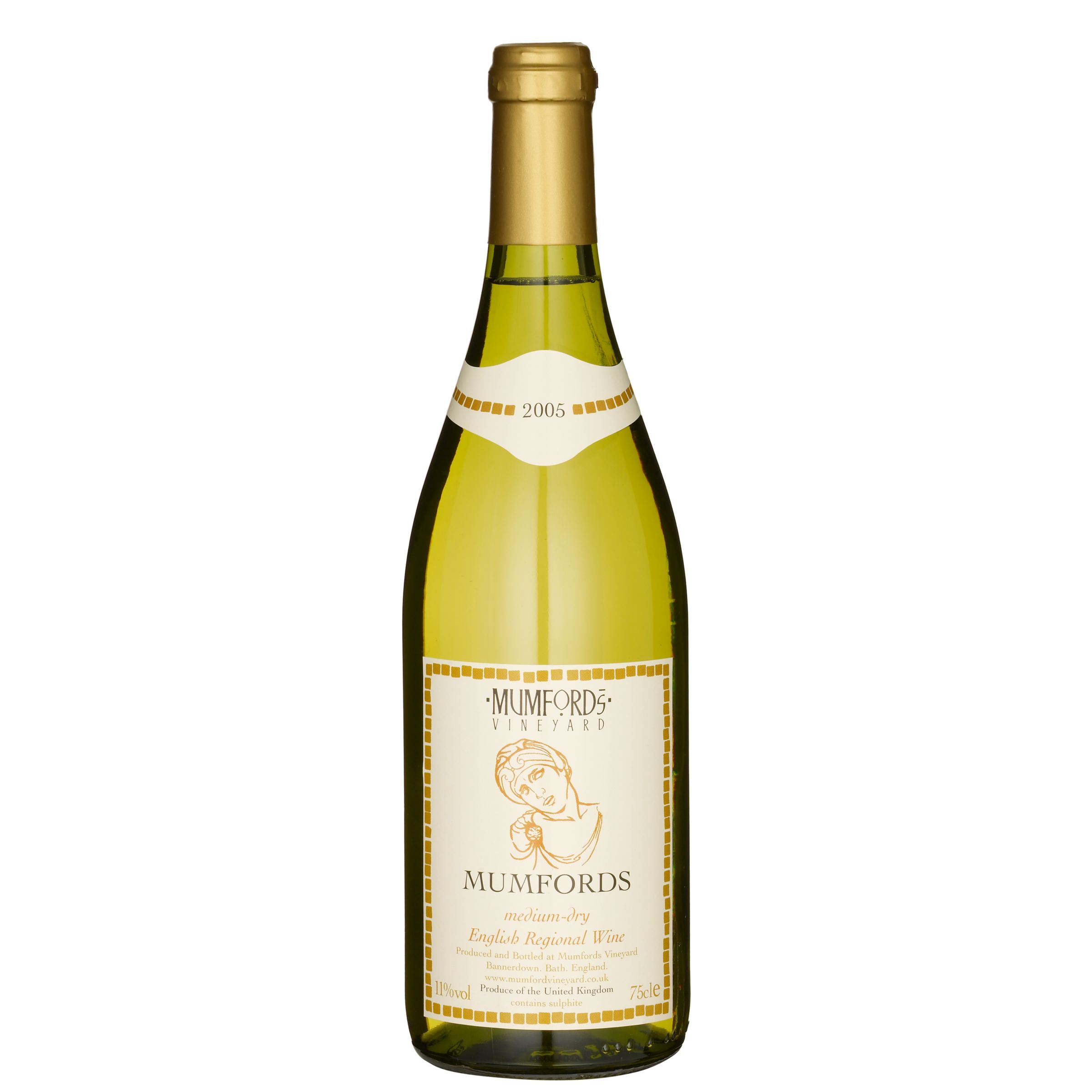 Mumfords Vineyard Medium Dry 2006 Bath, England
