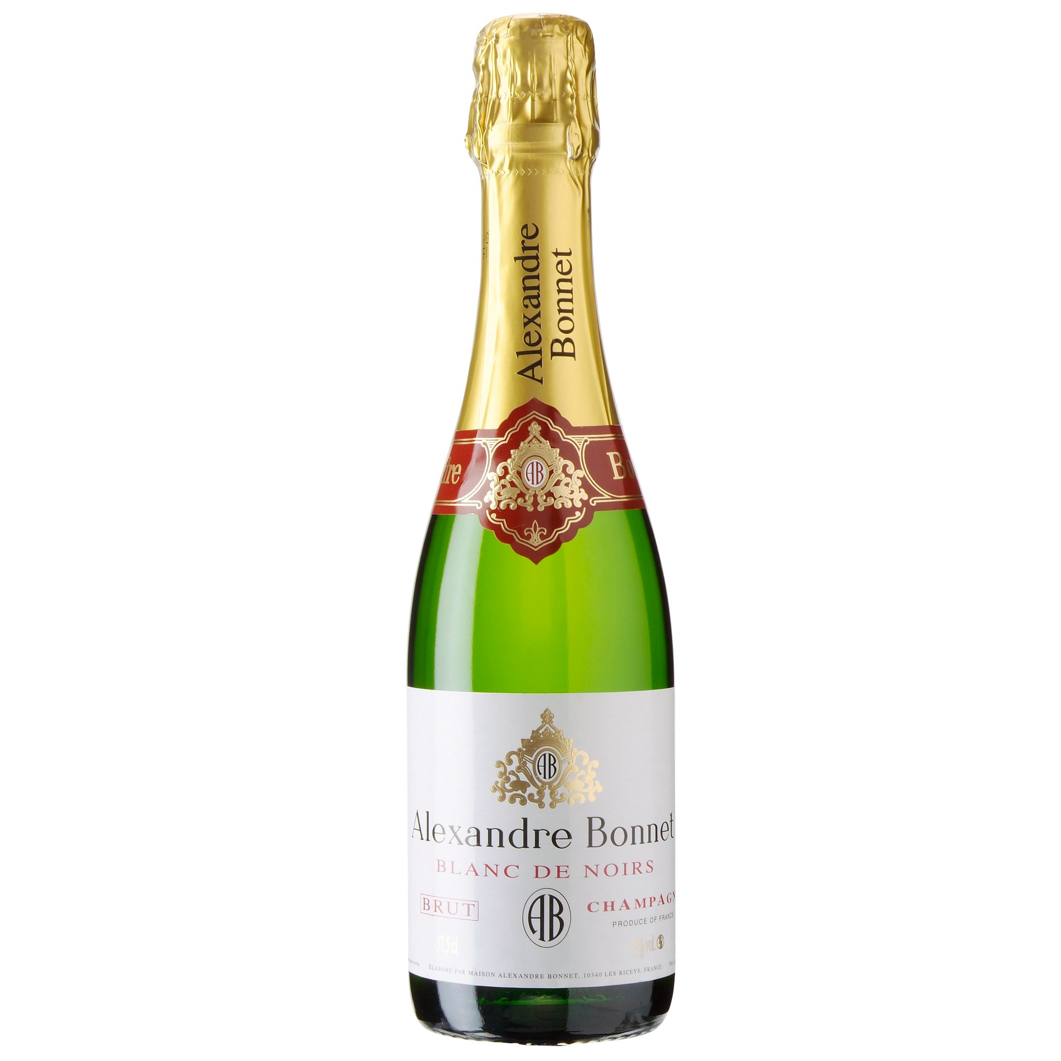Alexandre Bonnet Blanc de Noirs Brut NV Champagne France, 37.5 cl (half bottle)