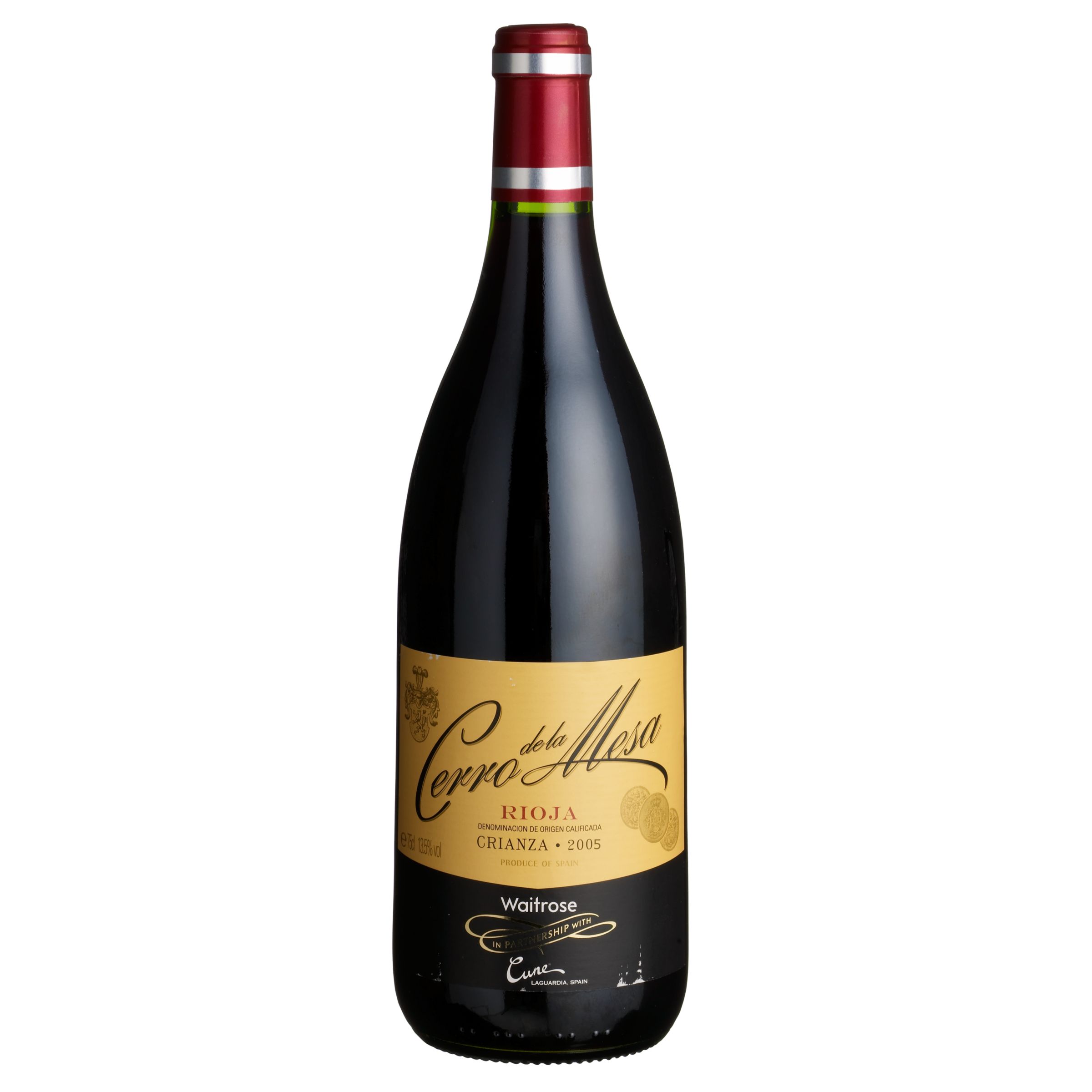 Waitrose Cune, Cerro de la Mesa 2005 Crianza, Rioja, Spain