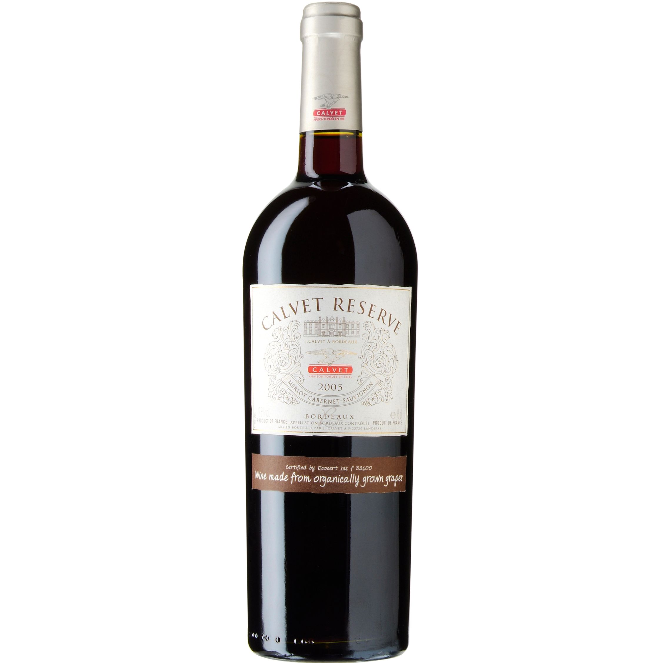 Calvet Réserve Organic 2006 Bordeaux, France