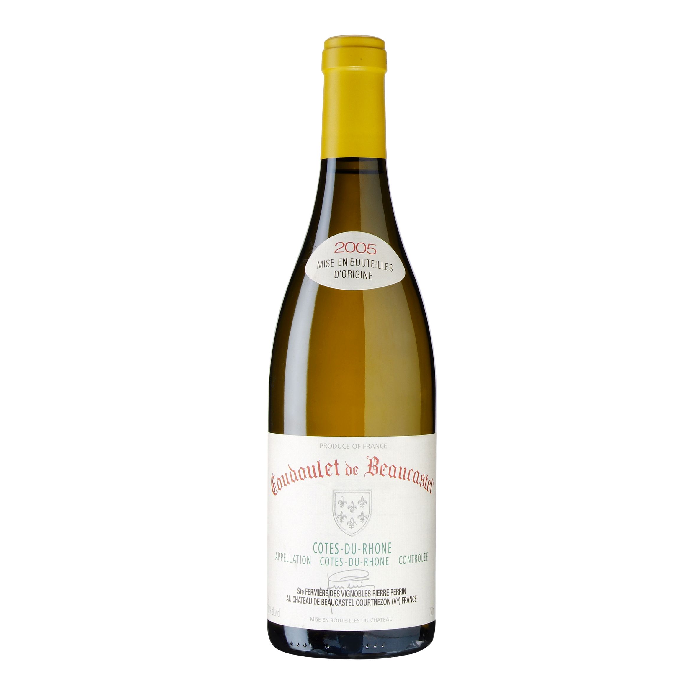 Coudoulet de Beaucastel 2005 Côtes du Rhône Blanc, France