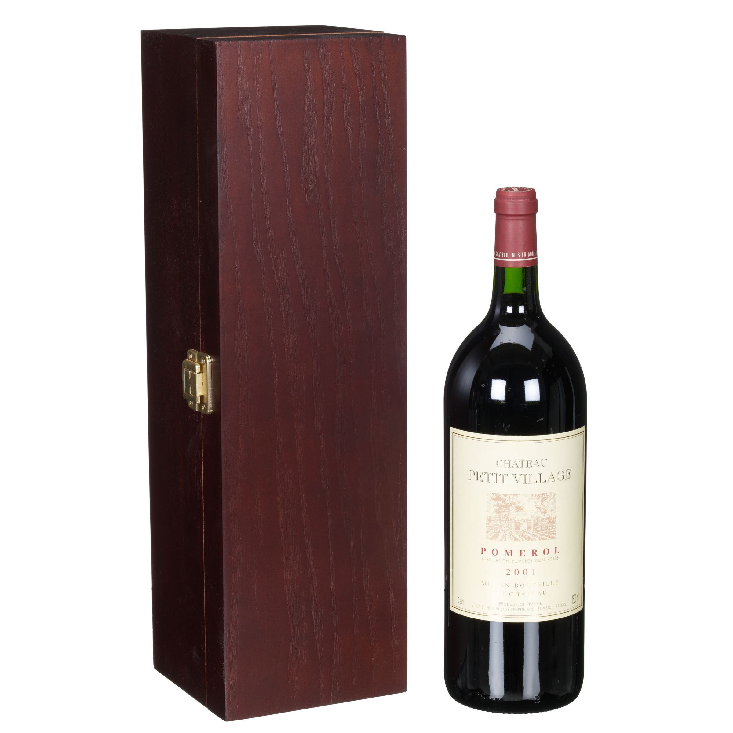 Château Petit Villages 2001 Pomerol Magnum Gift