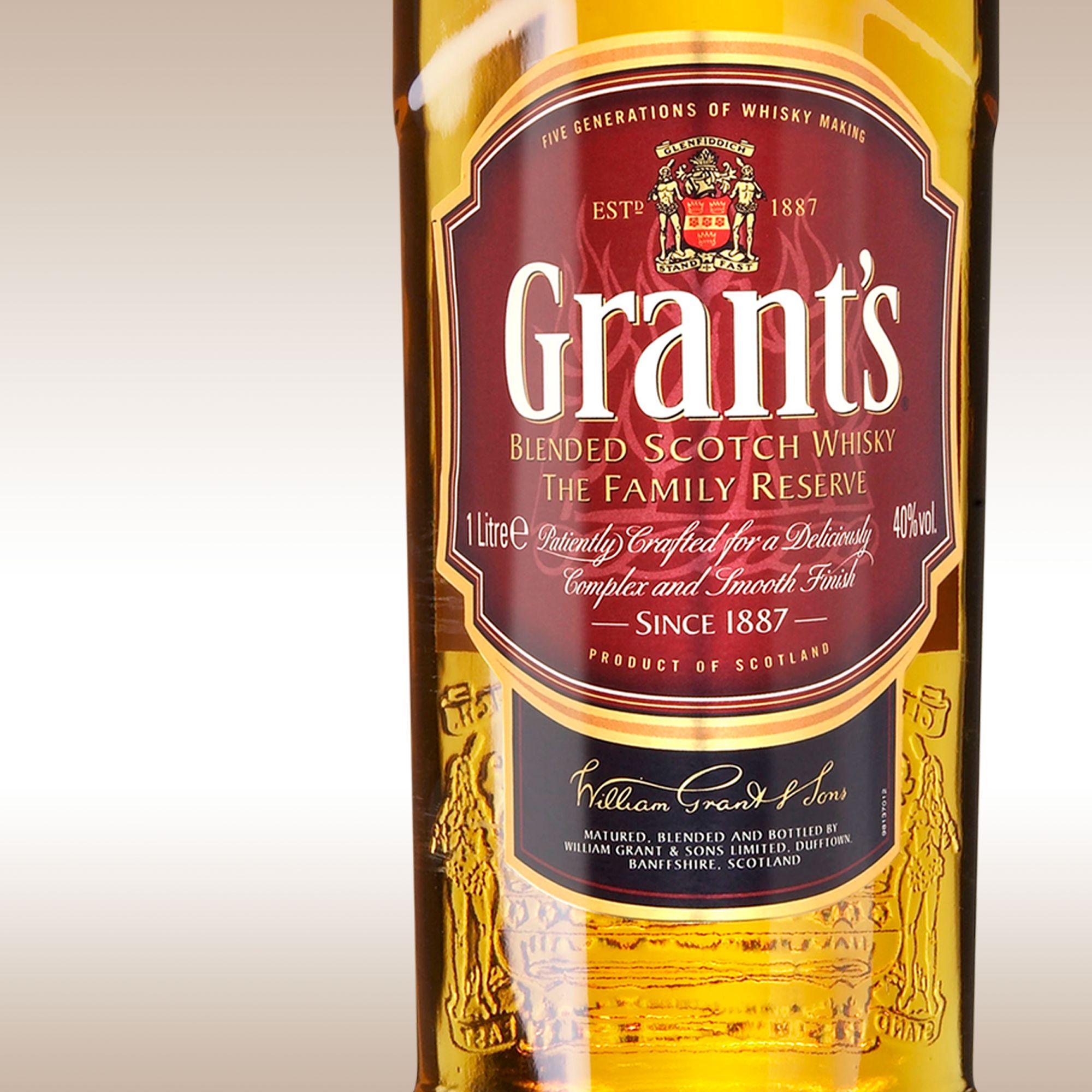 William Grant's Blended Whisky, 1 Litre 