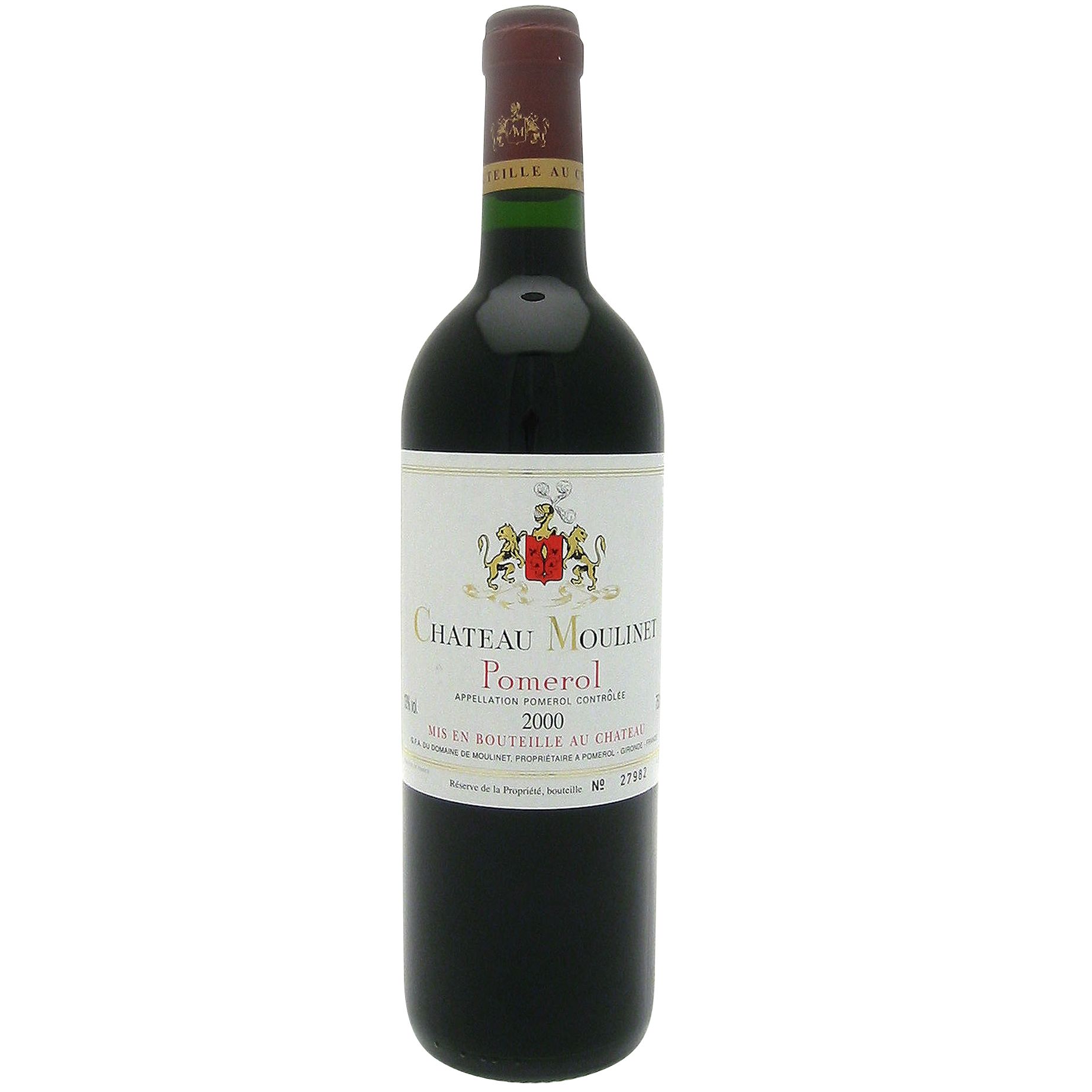 Château Moulinet 2005 Pomerol, Bordeuax, France