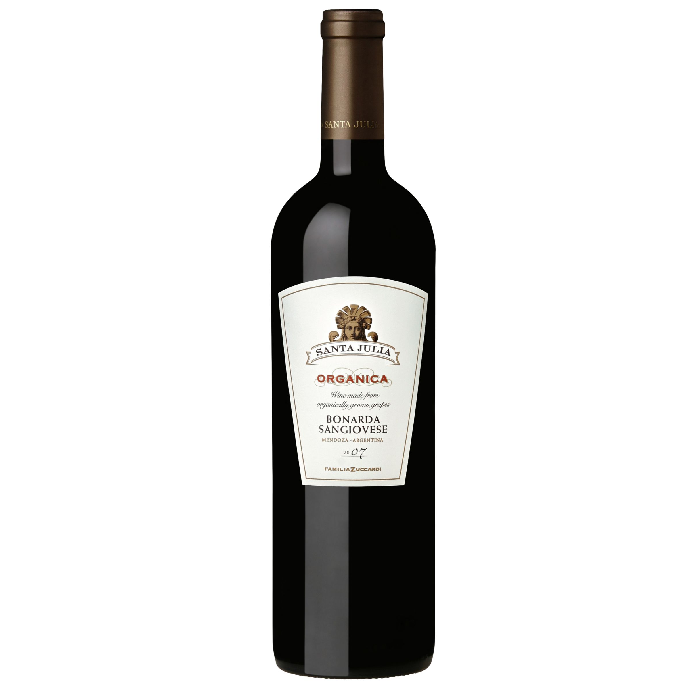 Santa Julia Organica Bonarda / Sangiovese 2007 Mendoza, Argentina