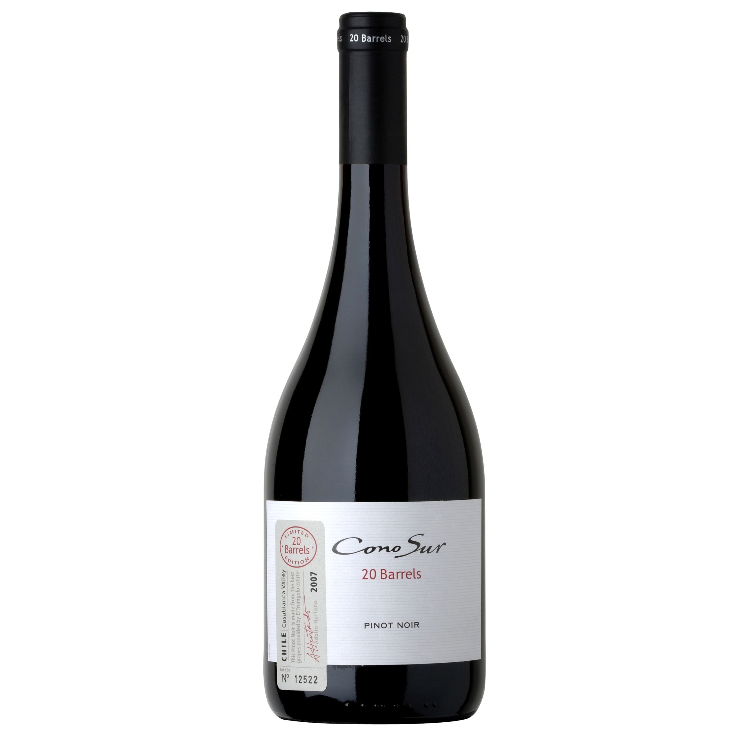 Cono Sur 20 Barrels Pinot Noir 2007 Chile