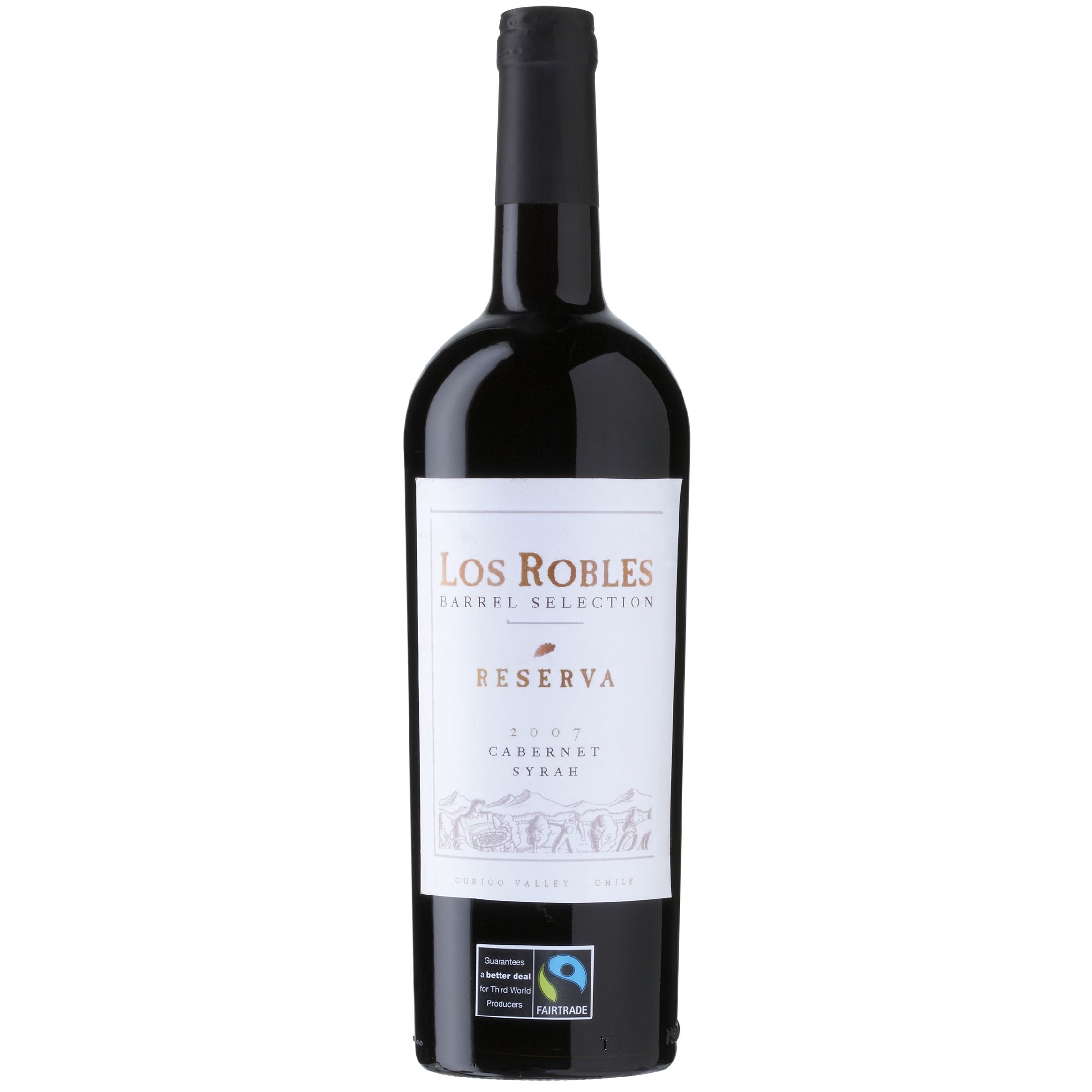 Los Robles Fairtrade Cabernet / Syrah Reserva 2007 Curicó Valley, Chile