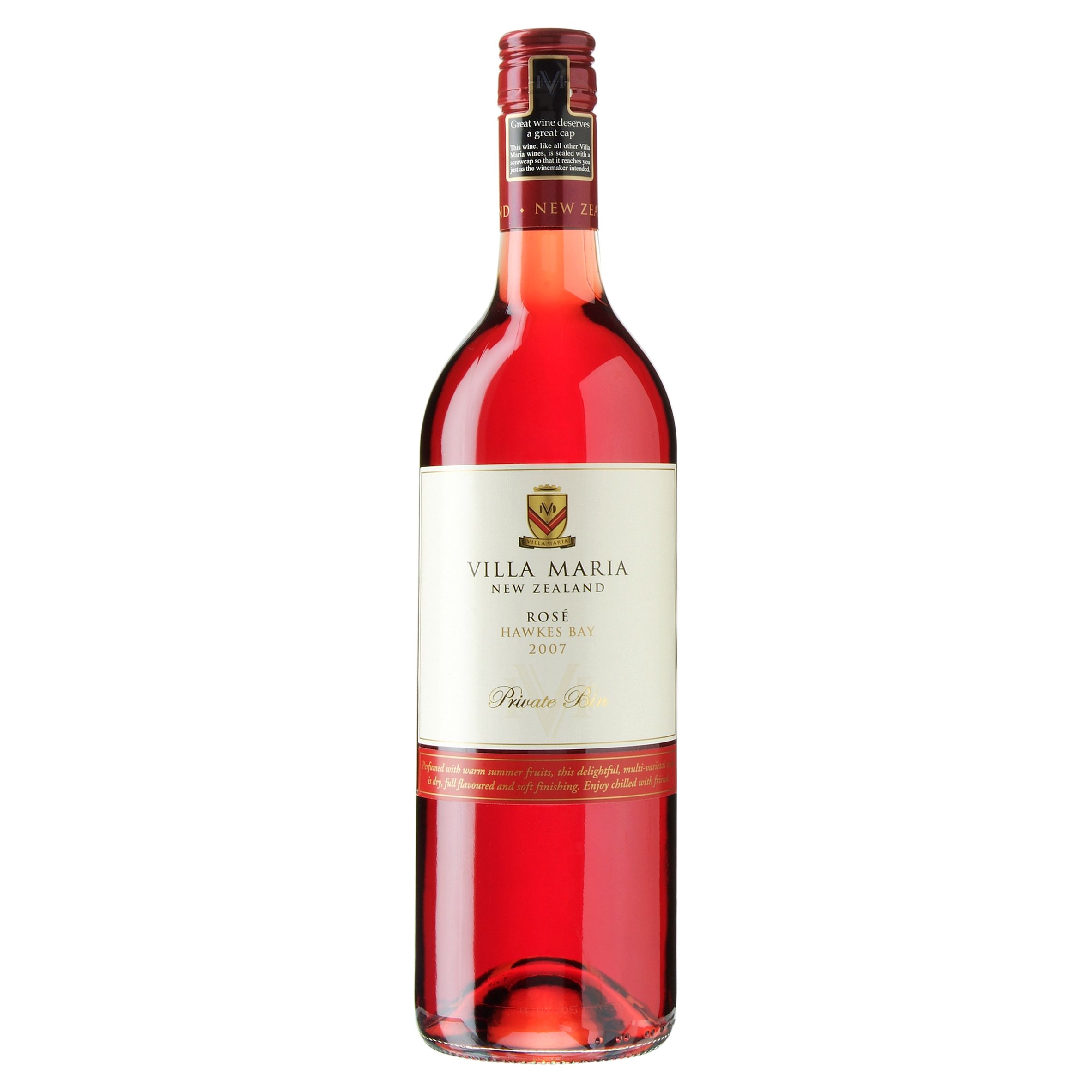 Villa Maria Private Bin Rosé 2007 Hawkes Bay, New Zealand
