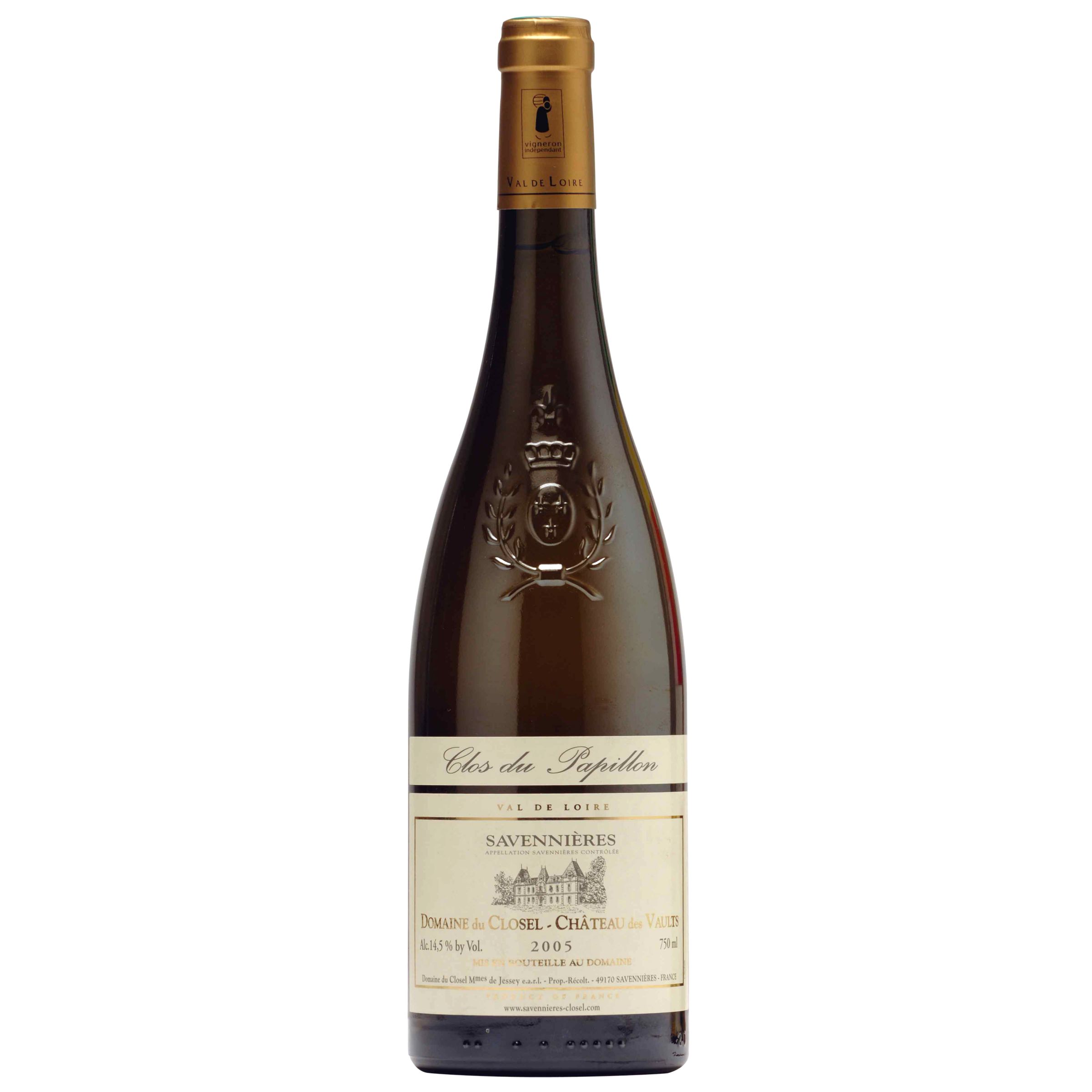 Château des Vaults, Clos du Papillon 2005 Savennières, Loire, France