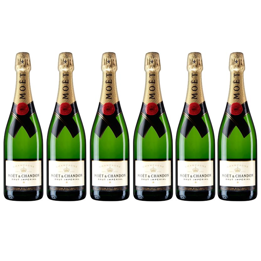 Moët & Chandon Brut Impérial NV Champagne, Case of 6