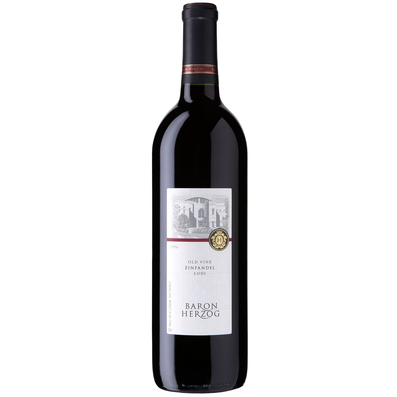 Baron Herzog Old Vine Zinfandel 2007 Lodi, California, USA (Kosher Wine)