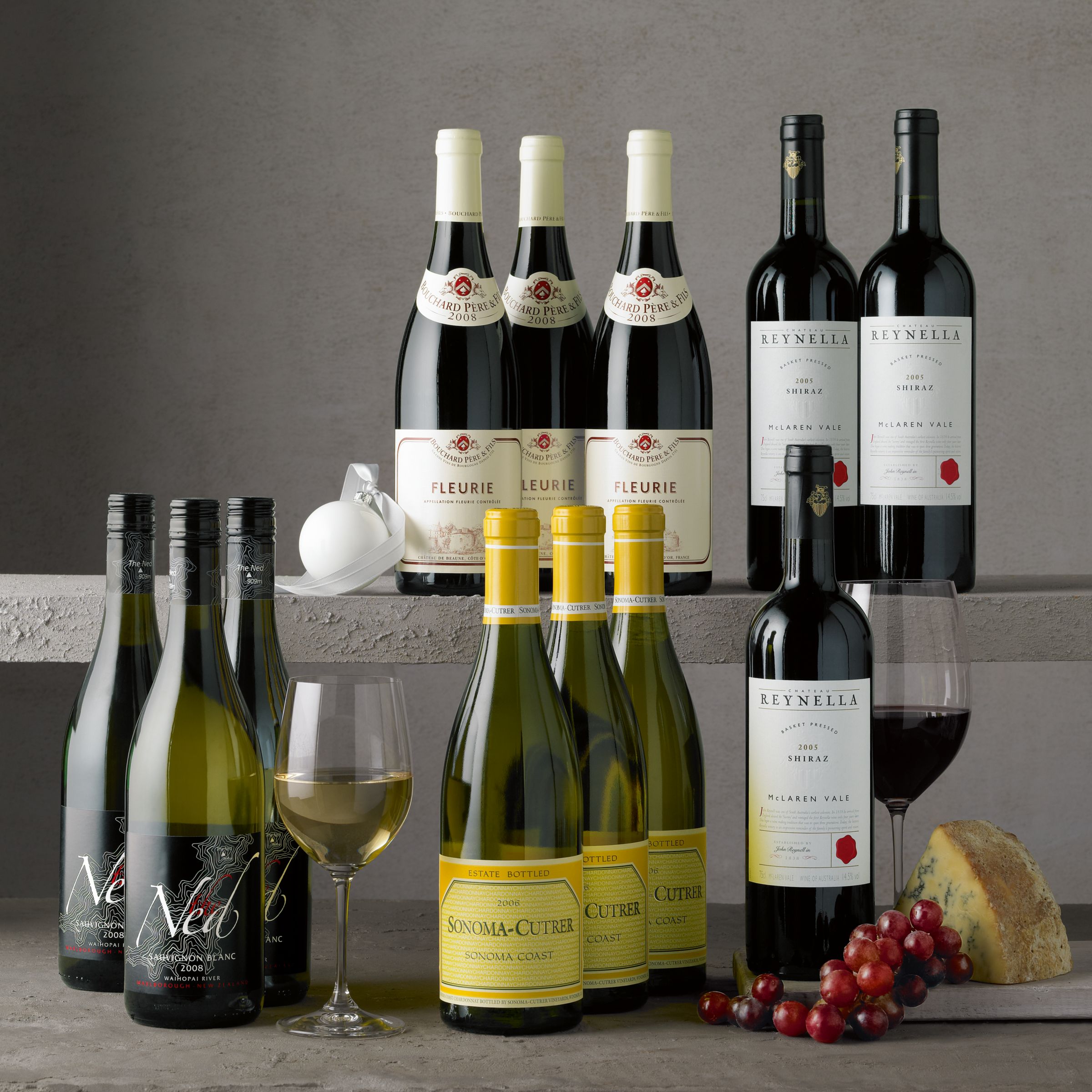 Christmas Fine Wines, £99 for 12, save £50