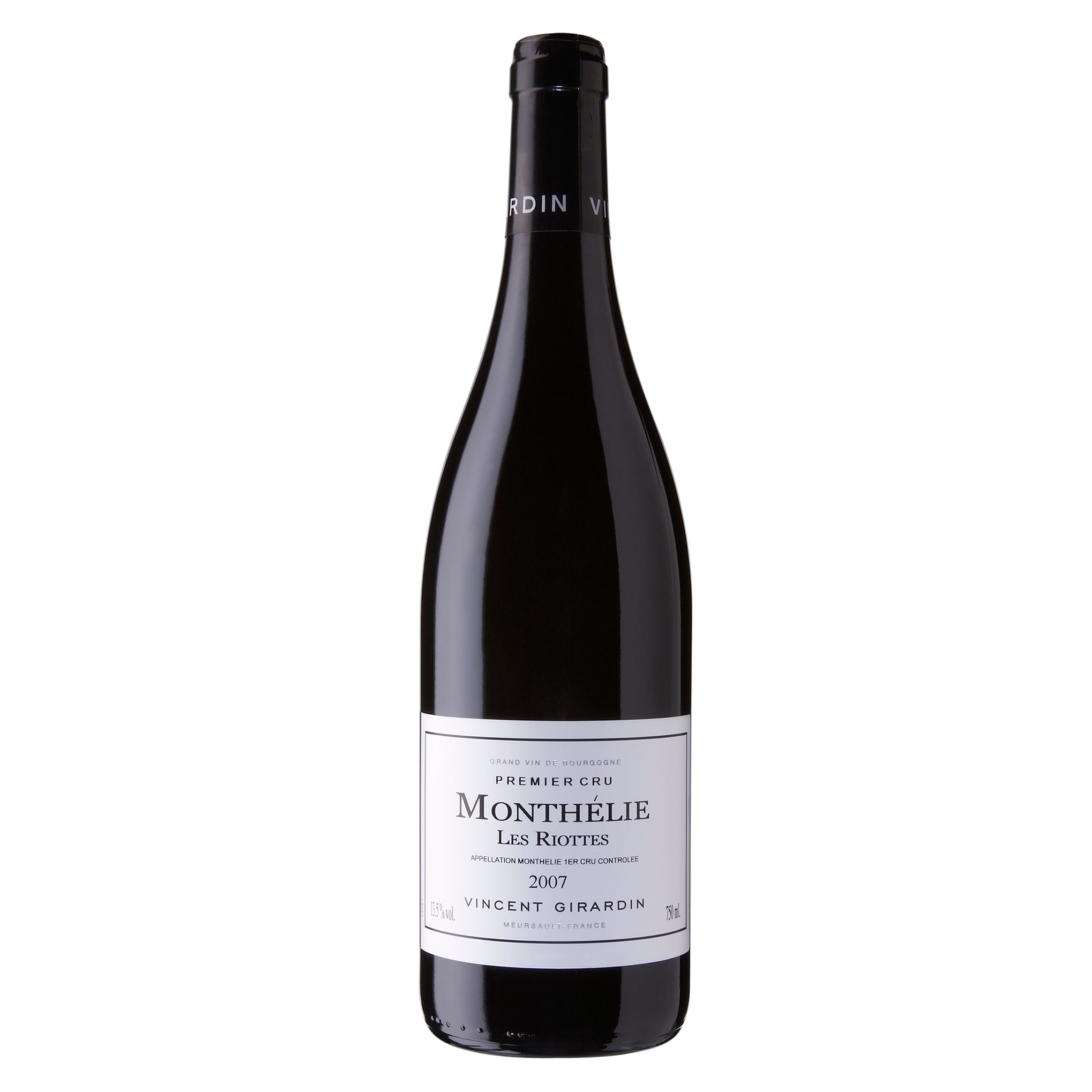 Vincent Girardin 2007 Monthélie Premier Cru Les Riottes, Burgundy, France