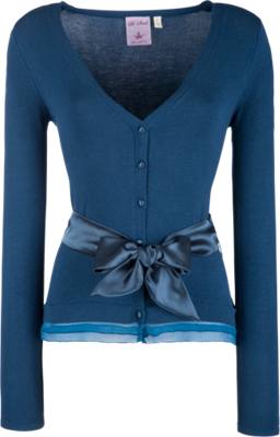 Oli - Satin Bow Belt Cardi