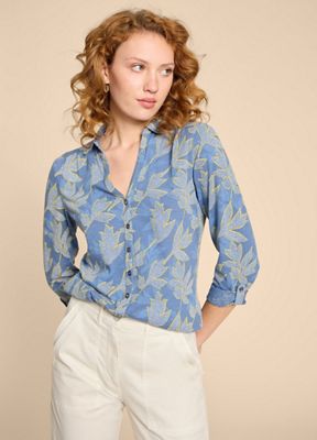 Replay Patch Stripe Shirt