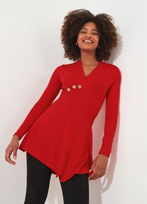 Amara Plus Sequin Trim Jersey Dress