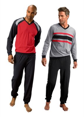 Le Jogger Pack of 2 Long Pyjamas